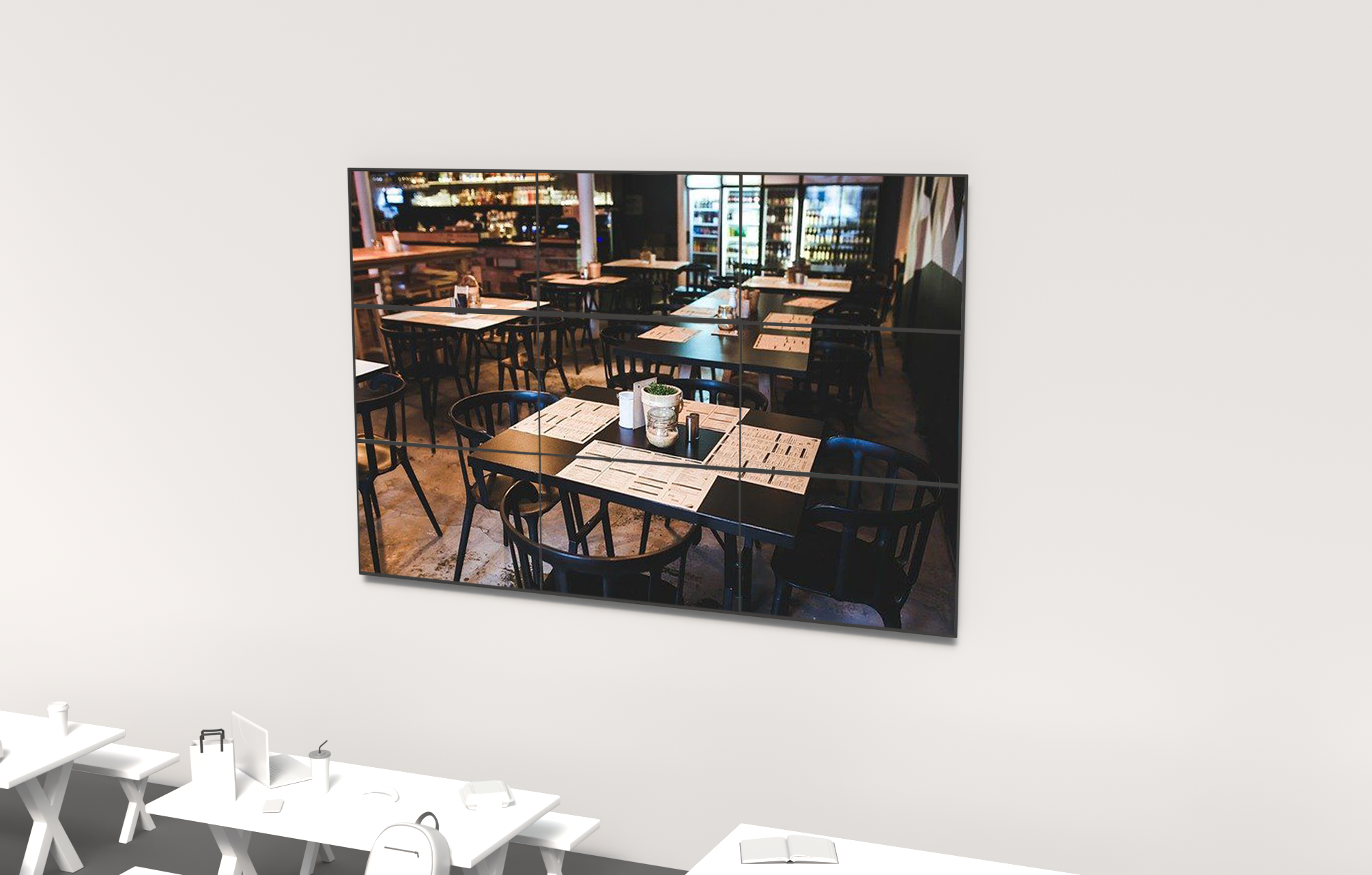 mur d'images